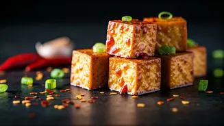 Ten Minute Crispy Chili Garlic Tofu Is Total Flavor Bomb