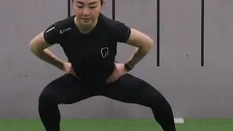 Why wall clock lunges are important for your lower body