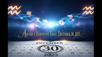 Aquarius Horoscope Today, December 30, 2025