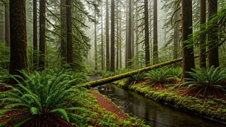 Rain And Forests Make Perfect Vacations