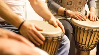 Why fitness pros are obsessed with rhythmic drumming