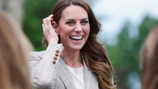 Kate Middleton faz primeira viagem internacional oficial após câncer