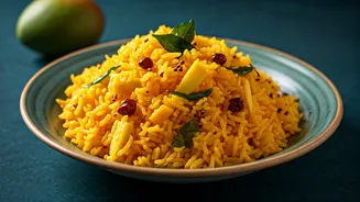 Beat the Heat with Tangy Raw Mango Rice: A Perfect Summer Cooler