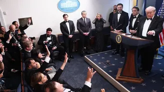 'Very Responsible': Trump Thanks Press for White House Correspondents’ Dinner Shooting Coverage