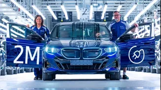 BMW levou 11 anos para vender 1 milhão de carros elétricos e 2 anos para vender o 2º milhão