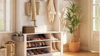 Small entryway? These storage ideas are for you