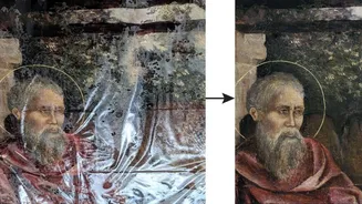 How to restore damaged artworks using AI