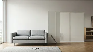 Convertible Sofas And Sliding Dividers Redefine Urban Flat Living Layouts