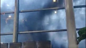 Fire breaks out at Terminal 1 of Mumbai international airport