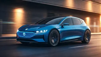 Introducing the New Electric Hatchback: 496 km Range & Smart Tech!