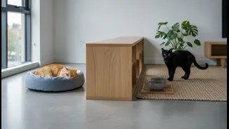 Why single-room flats need structured zone separation during second rescue cat introduction phases