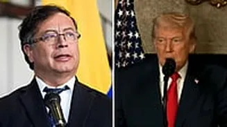 US President Donald Trump Invites Colombian Counterpart Gustavo Petro To White House Days After Threatening Military Strike