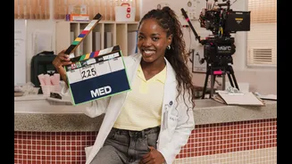 Clara Moneke troca Globo pela Netflix e faz a 1ª série médica brasileira da plataforma