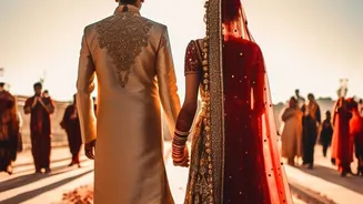 Monsoon Wedding Guests Need Dry Paths from Arrival to Seating