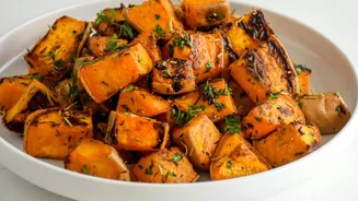 Roasted sweet potato and thyme: How to use this combo
