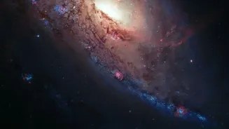 Astronomers Compare Multiple Wavelengths To Understand One Galaxy