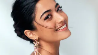 Rashmika Mandanna Makes First Public Appearance With Husband Vijay Deverakonda After Hip Surgery