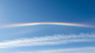 Start Fire Rainbow Interpretation with Ice Crystals after NASA's New Fire Rainbow Picture
