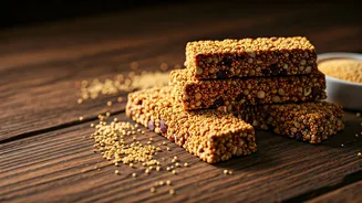 Swap Chemical Powders For Crunchy Homemade Toasted Amaranth Energy Bars