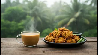 Chai and Pakora Cravings Grow Stronger when Monsoon Memories Return