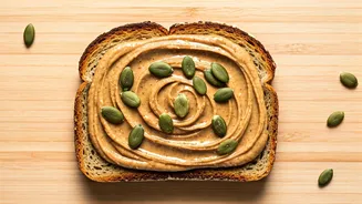 Almond Pumpkin Seed Butter Toast: Your Ultimate Healthy Breakfast Upgrade!