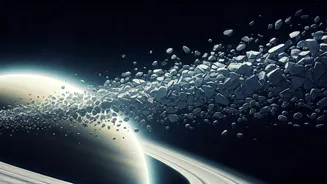 Mind Blowing Reality Check: Saturn Rings Are Made Of Floating Rocks