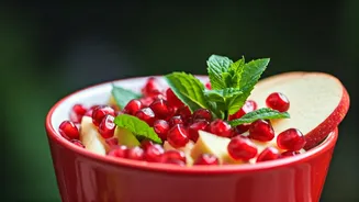 Why Fresh Mint Makes Pomegranate Apple Bowls Elite