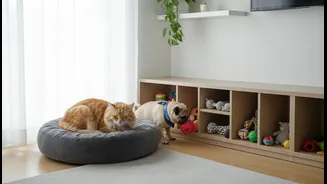 Small Homes Need Toy Storage That Pets And People Can Actually Use