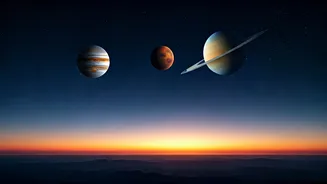 Three Iconic Planets Form Beautiful Spatial Alignment In Western Sky