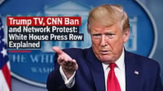 Trump TV, CNN Ban And Network Protest: White House Press Row Explained