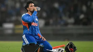 Abhishek Sharma discharged from hospital but remains doubtful for Namibia clash