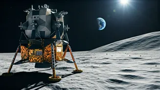 NASA Landers Will Study Lunar Surface Conditions