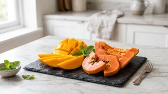 How Mango Vs Papaya Nutrition Depends On Portion Size And Ripeness