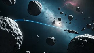 Navigating the Cosmic Dance: Optimizing Routes Through a Moving Asteroid Field