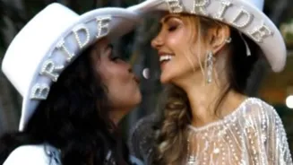 Casadas! Ex-BBB celebra lua de mel na Escócia