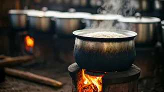 Odisha's MDM & Aahaar Schemes: Firewood and Steam Cooking Offer Resilience Amidst LPG Crisis