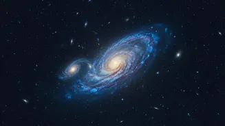 A Closer Cosmic Look At Apparent Closeness In The Sky Through NASA's Three-Galaxy-Pairs Image