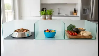 Keep The Food Separate From Children, Pets And Everyday Kitchen Use