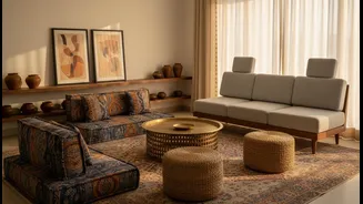 Flexible Seating Makes Small Indian Homes More Comfortable For Guests