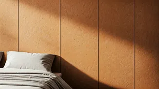 Use Textured Terracotta Removable Panels For Cozy Bedroom Vibes