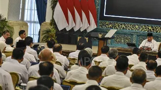 Penyebab Prabowo-Gibran Tak Duduk Sejajar di Sidang Kabinet