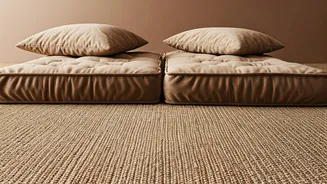 Decor Feeds Obsess Over Low-Slung Hemp Rug Seating Areas