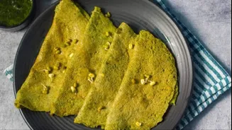 Quick and healthy: Green moong dal cheela