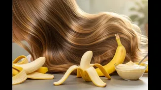 Don’t Throw Away Banana Peels, Turn Them Into A Hair Mask For Silky, Nourished Hair