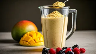 Add Roasted Gram Flour In Morning Fruit Shakes Gains