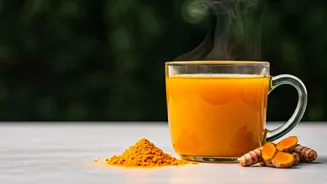 Unlock Your Wellness: The Golden Power of Haldi Paani Every Morning!