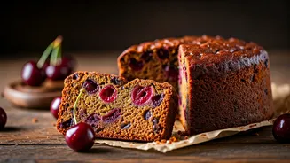This Rich DIY Cherry Fruit Cake Is Pure Comfort