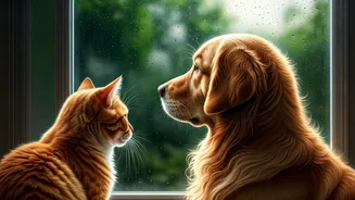Dogs And Cats Have Entered Monsoon Mode