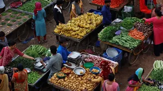 India's wholesale inflation cools but stays near 10% in July