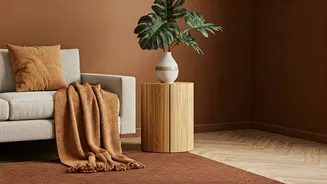 Ditch Boring Grey: Warm Minimalism Promotes Rich Textured Earth Tones